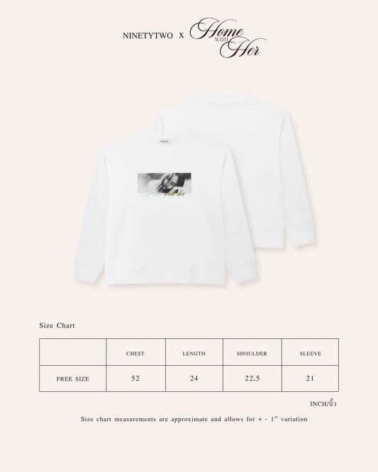 PRE-ORDER - SWEATERS HOME WITH HER & NINETYTWOO