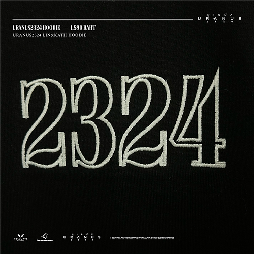 PRE - ORDER BLACK LIN & KATH SWEATTIME URANUS2324