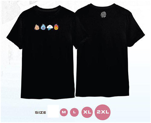 PRE-VENTA: 4 ELEMENTS BLACK T-SHIRT