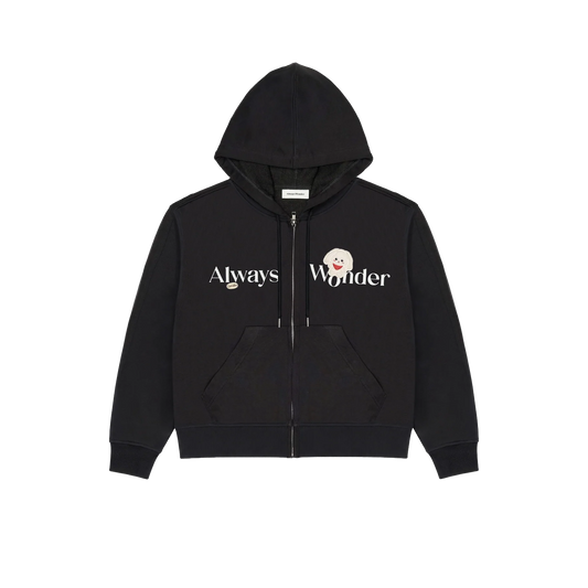 (Pre-order) Wonderland hoodie | Dark Charcoal