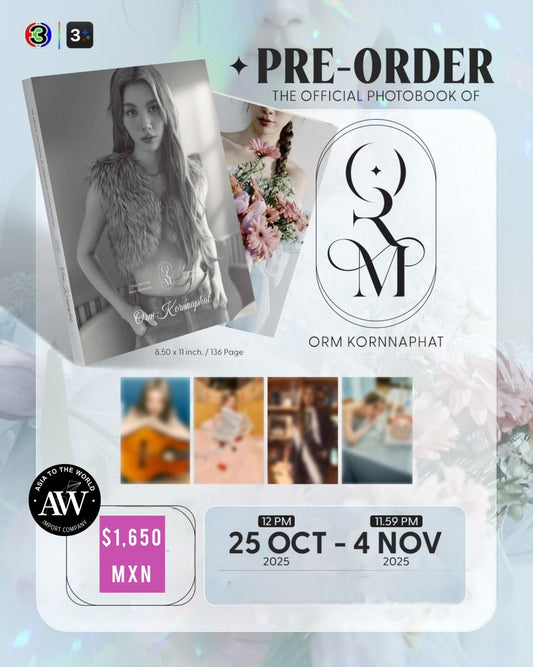 PRE-VENTA - The Official Photobook of "ORM KORNNAPHAT"
