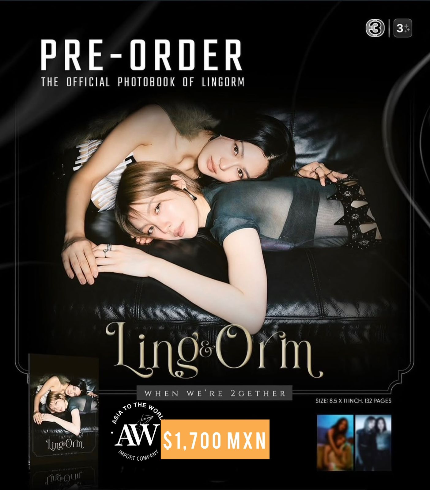 PRE-VENTA - PHOTOBOOK "LING & ORM WHEN WE'RE 2GETHER"