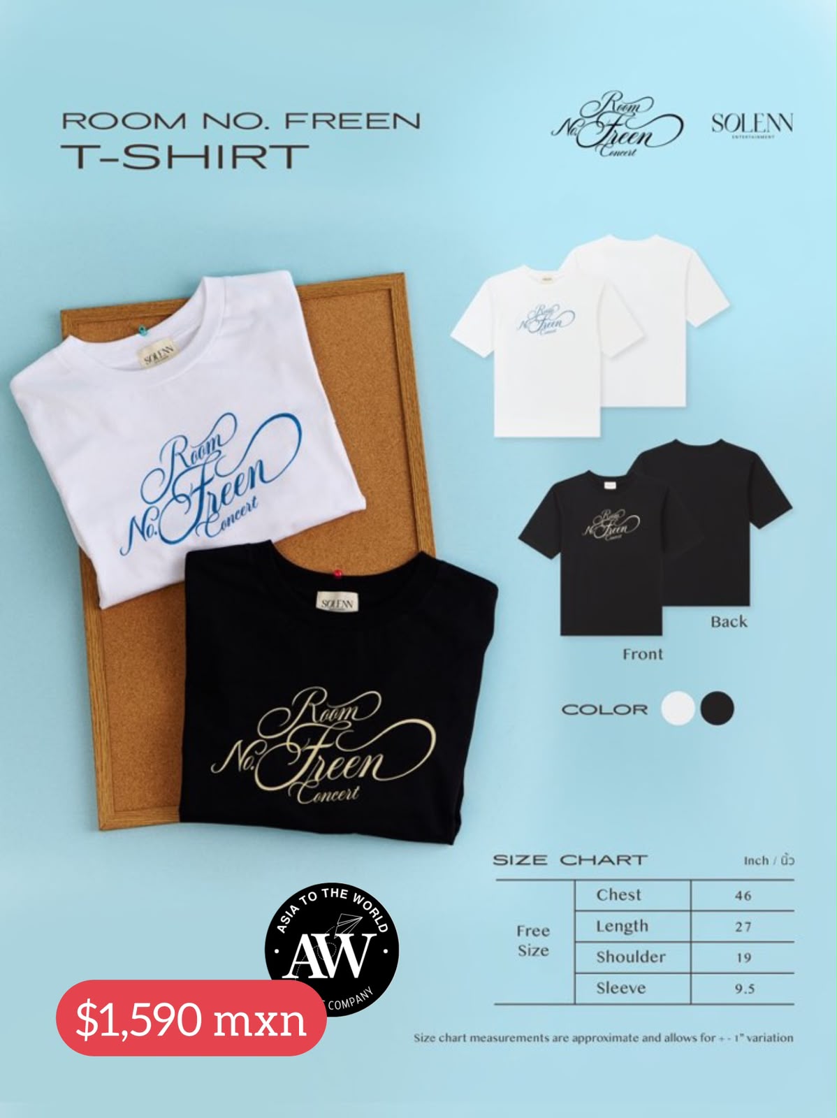 Pre-Venta Room Nº FREEN : T-SHIRT
