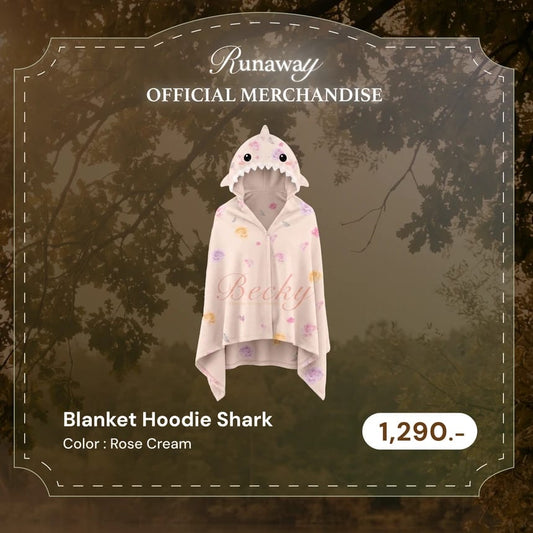 PRE-ORDER : Runaway Becky - Blanket Hoodie Shark