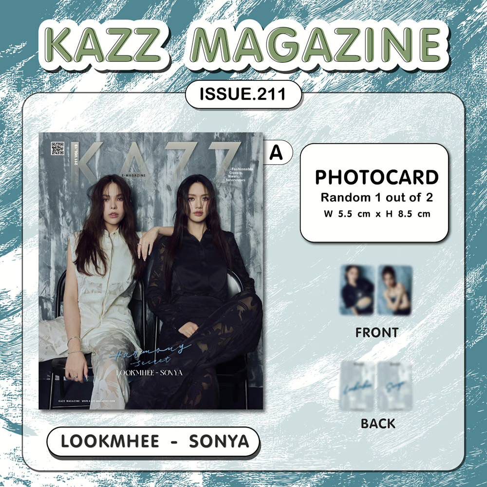 PRE-VENTA: KAZZ MAGAZINE IS211: LOOKMHEE & SONYA