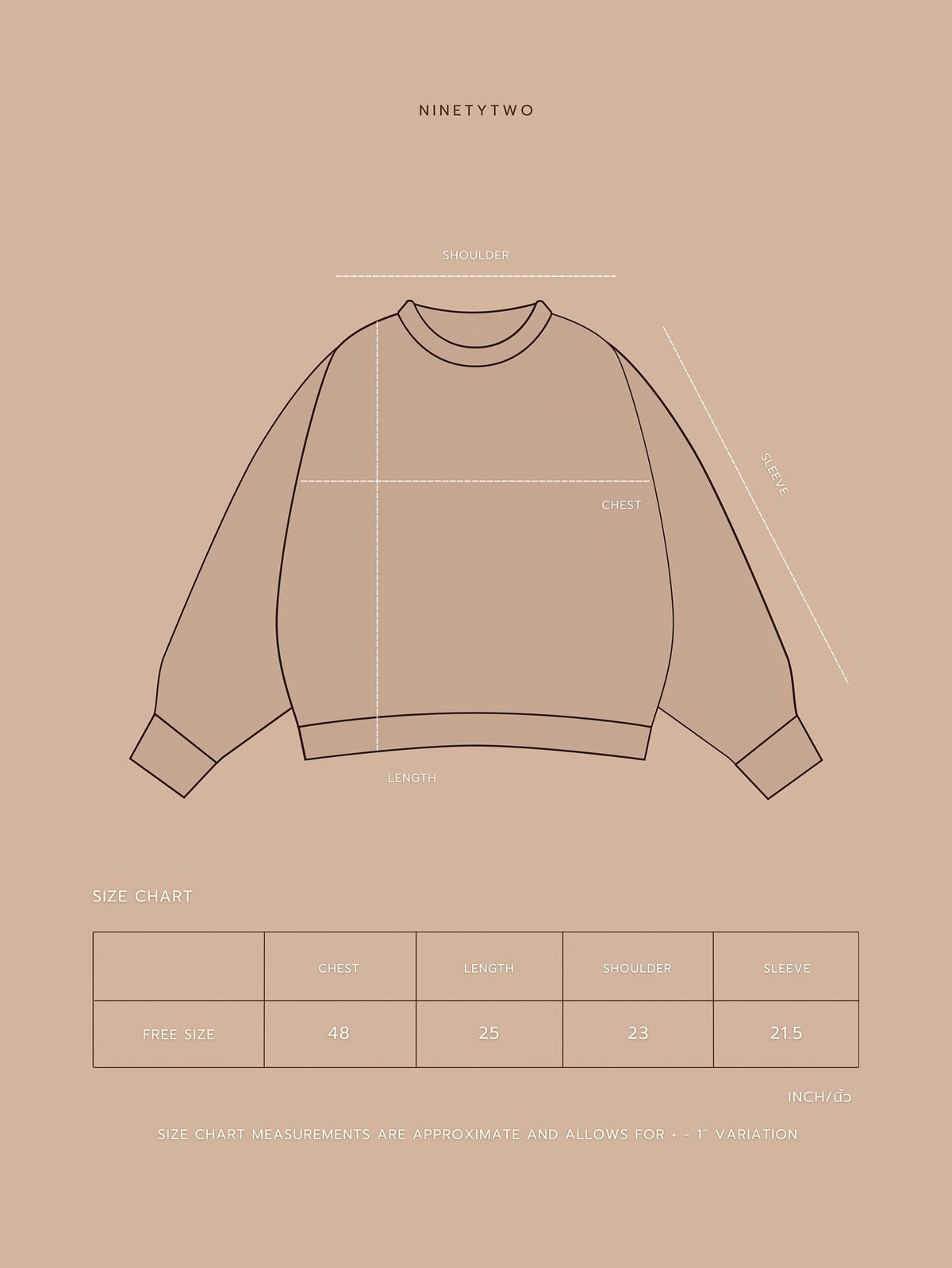 PRE-VENTA - SWEATER YOU ARE YOUR HOME