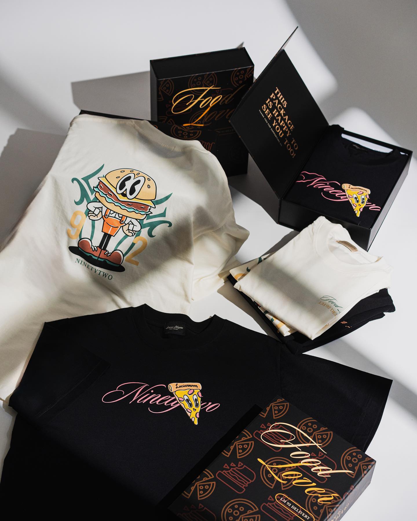 PRÉ-ENCOMENDA - Camiseta LMx92 1 Edição Limitada para Amantes da Comida