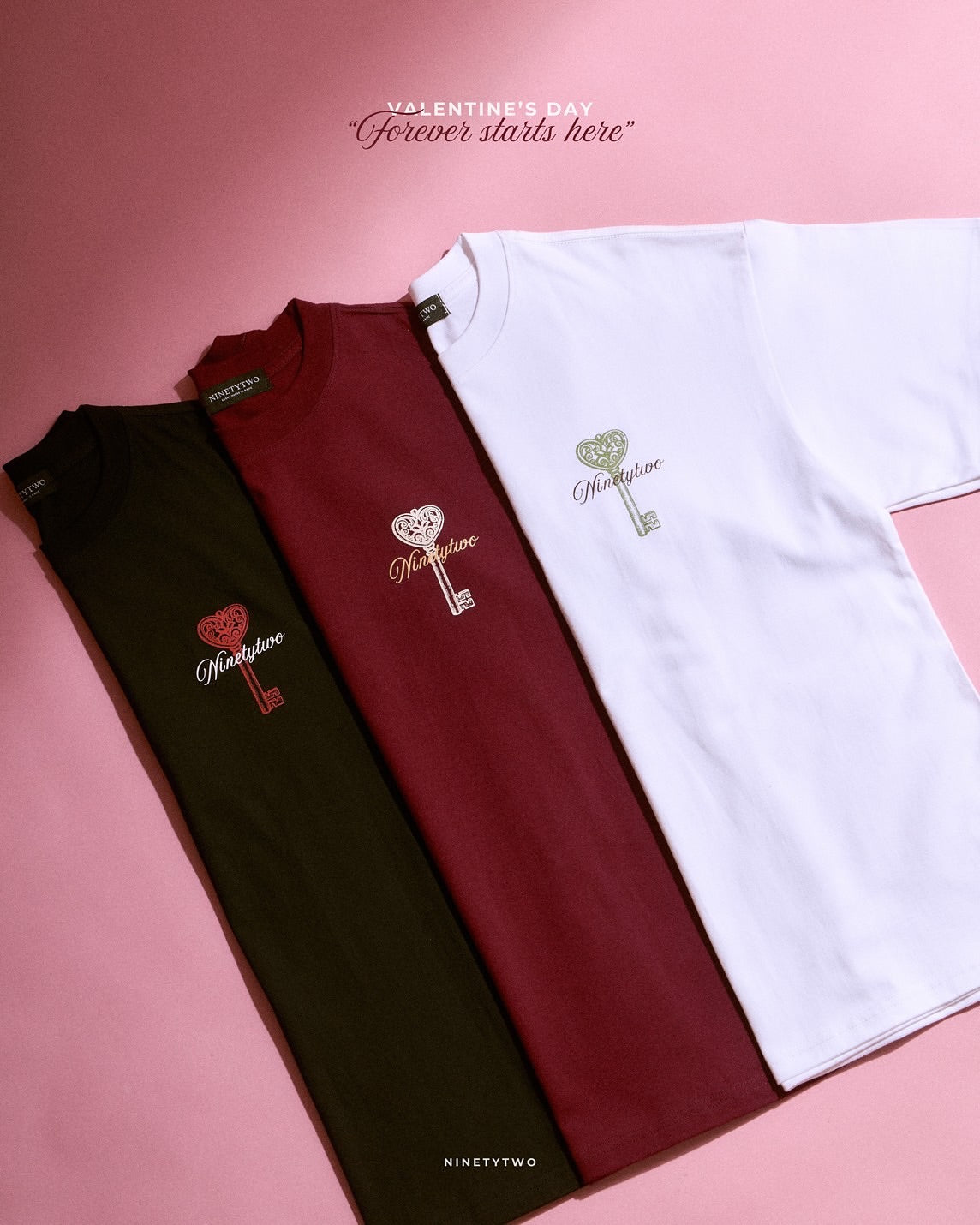 STOCK - FOREVER START HERE T-SHIRT