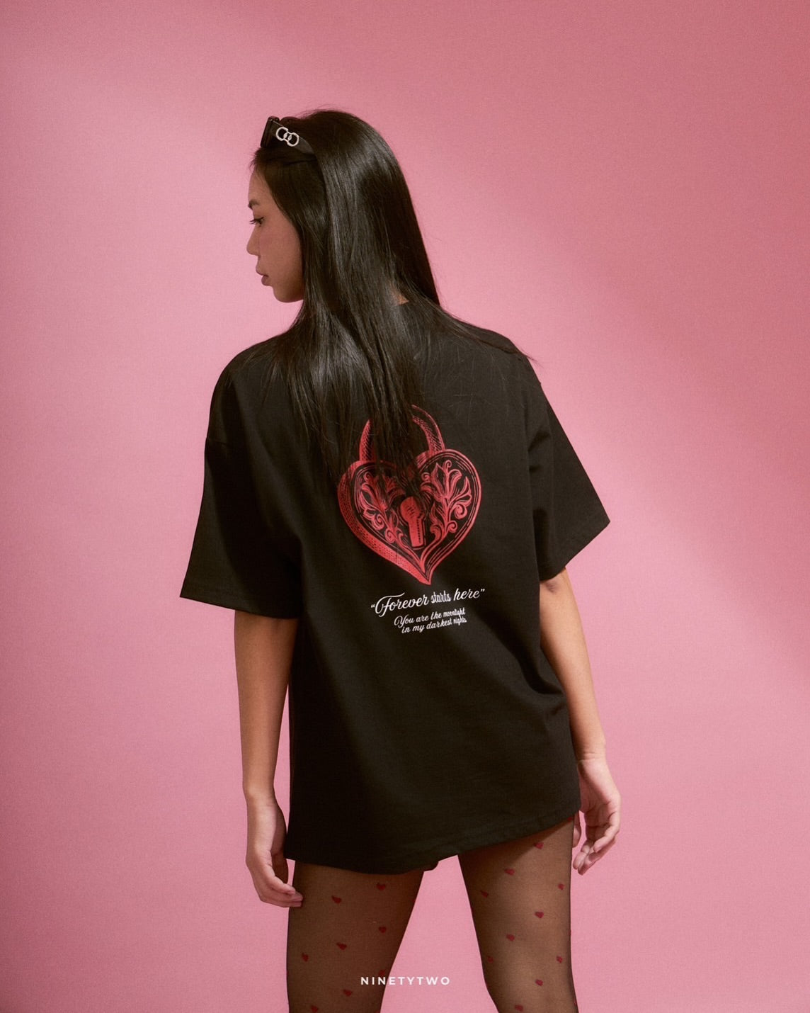 STOCK - FOREVER START HERE T-SHIRT