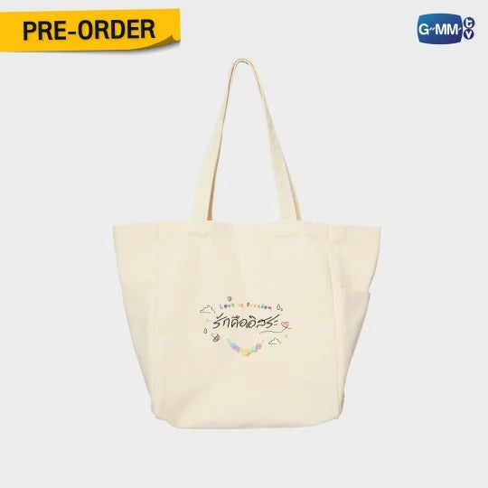 Pre-Venta - LOVE IS FREEDOM TOTE BAG US Our love