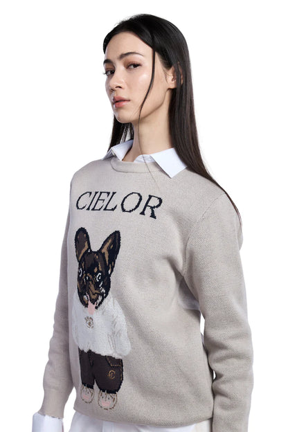 CIELOR BONBON JACUARD SWEATER