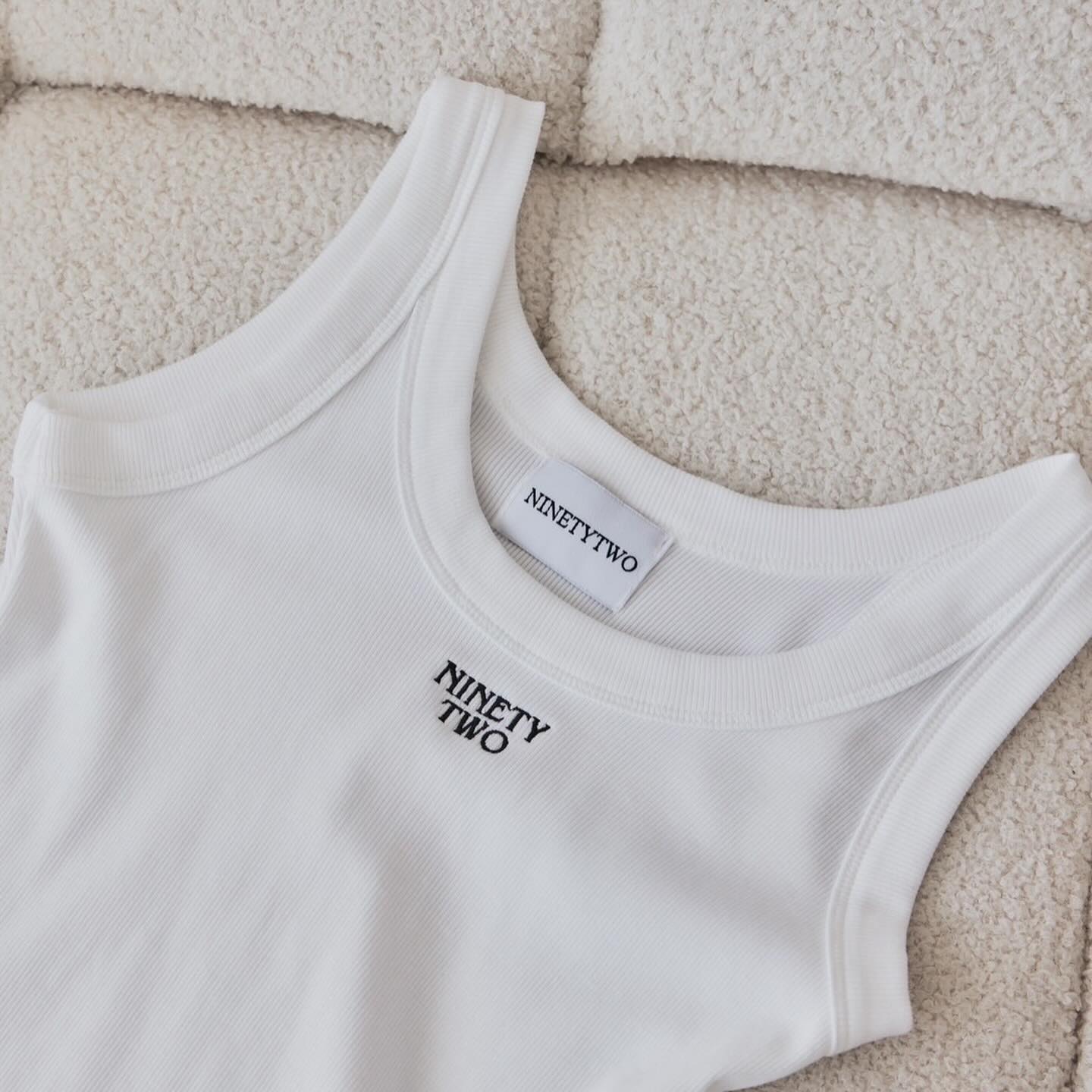 PRE-ORDER - NINETYTWO | Crop tank top