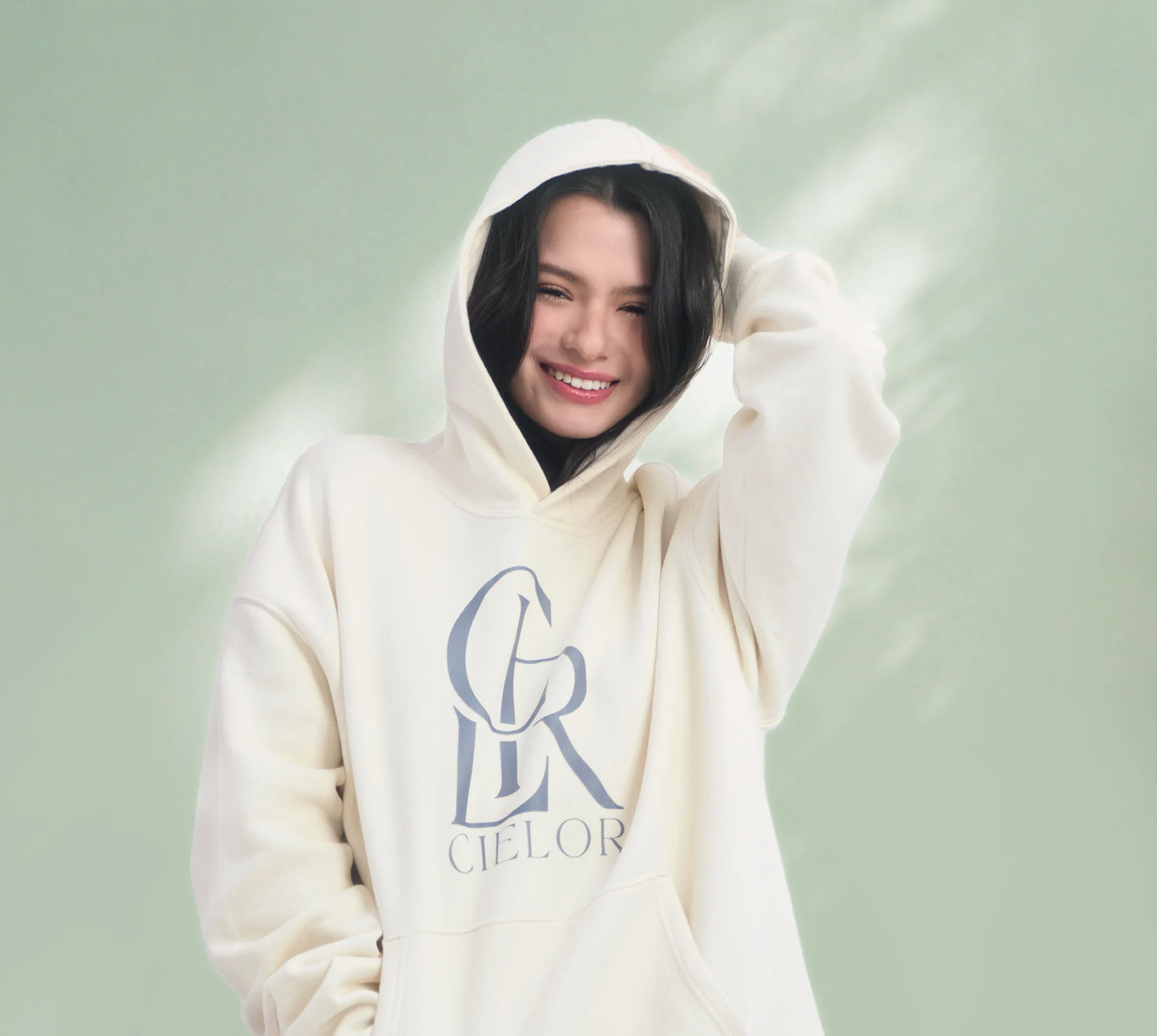 PRE-ORDER - CLR Monogram Hoodie (Cream) | (Black)