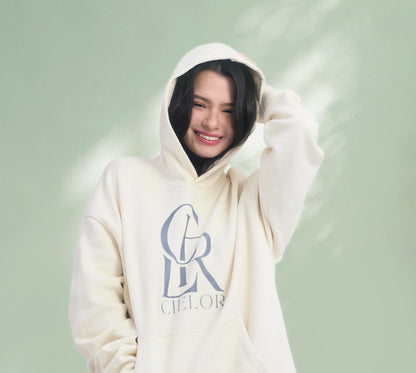 PRE-ORDER - CLR Monogram Hoodie (Cream) | (Black)