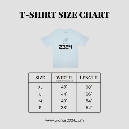 PRE - ORDER ORIGINAL WHITE T-SHIRT URANUS2324