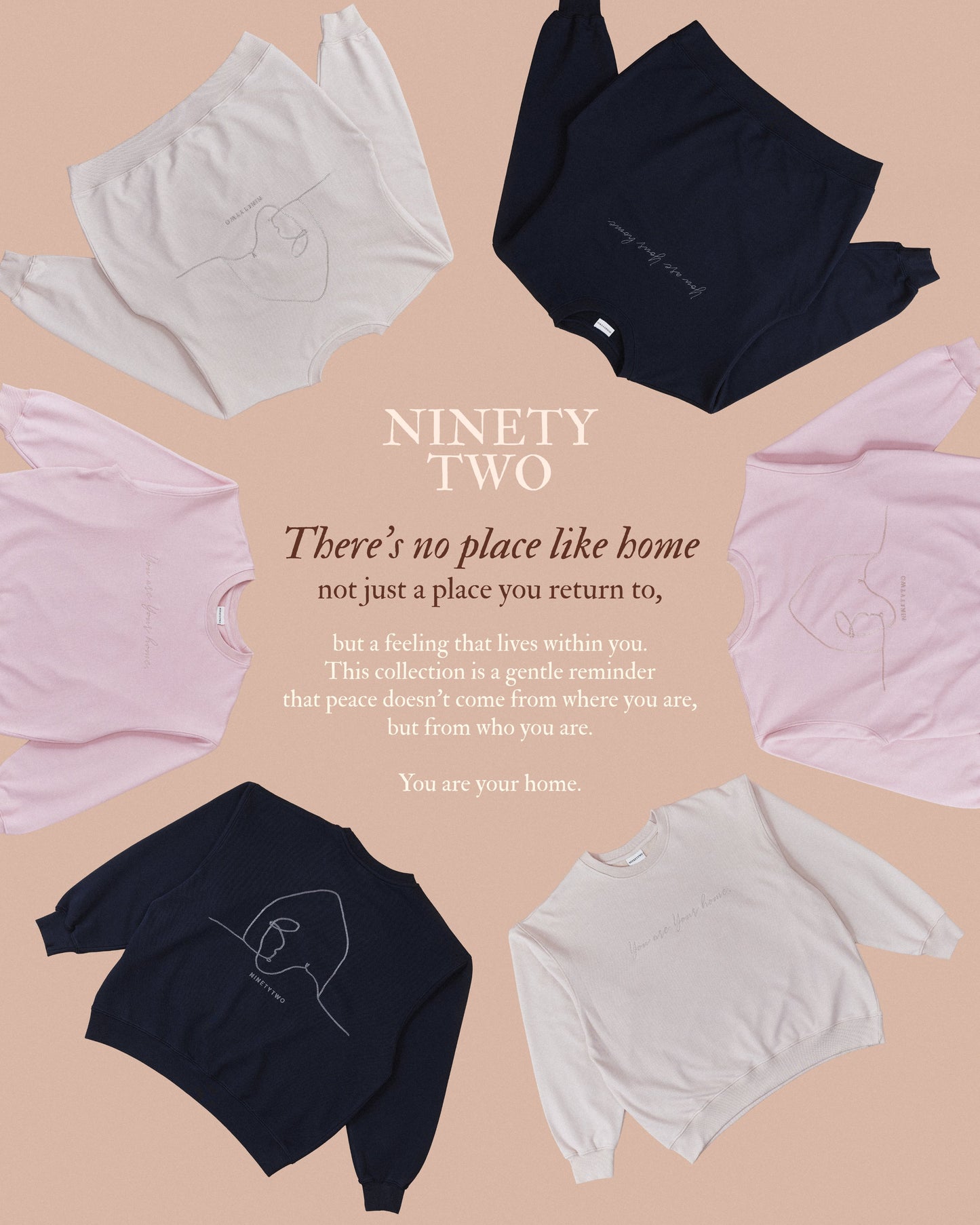 PRE-VENTA - SWEATER YOU ARE YOUR HOME