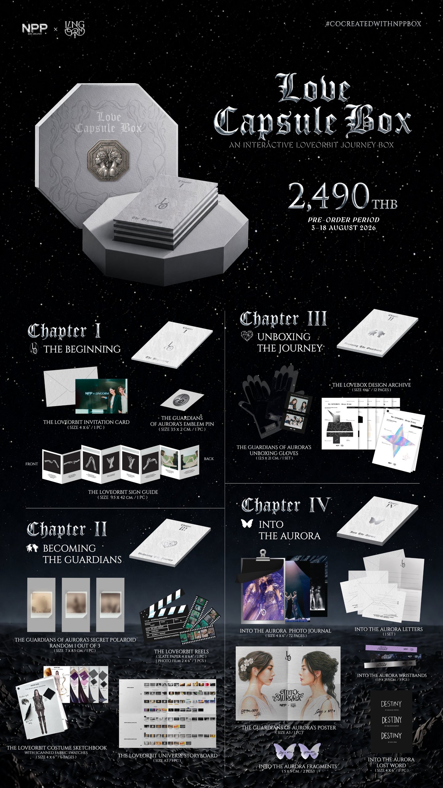 PRE-ORDER - Ling & Orm : LOVE CAPSULE BOX