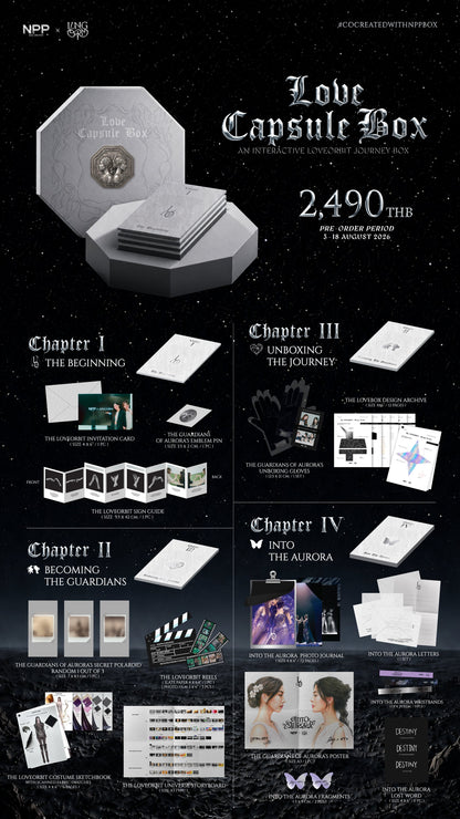 PRE-ORDER - Ling & Orm : LOVE CAPSULE BOX