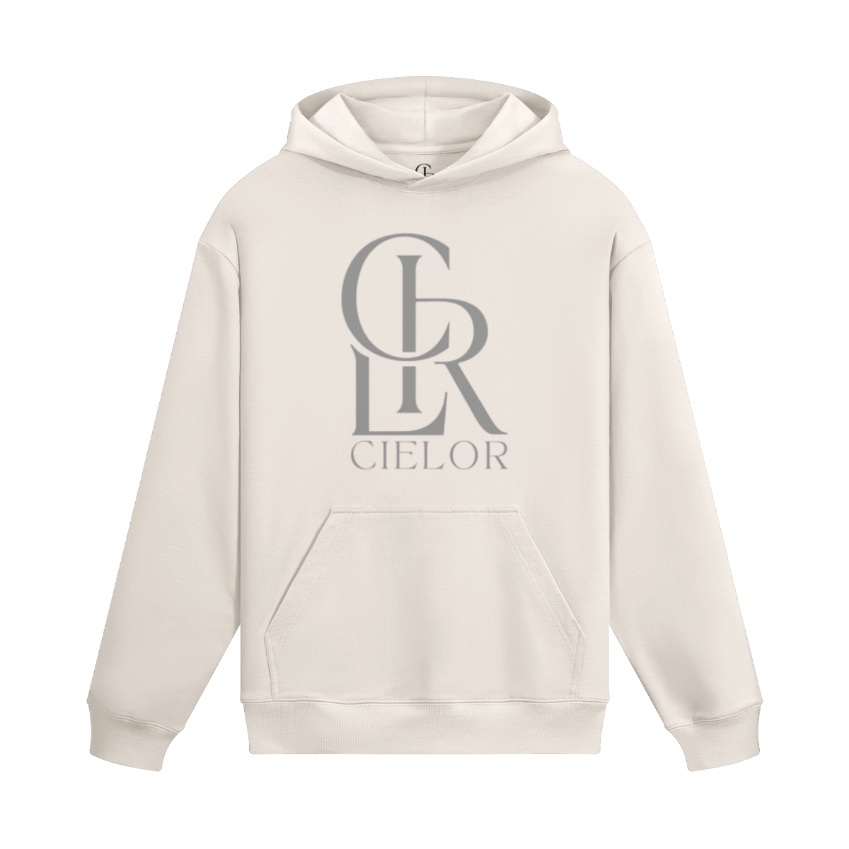 PRE-ORDER - CLR Monogram Hoodie (Cream) | (Black)
