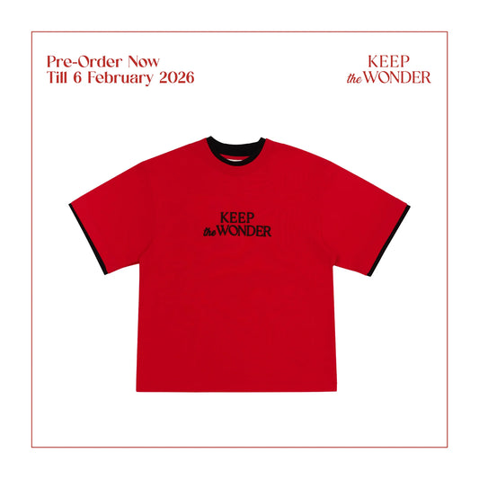 PRE-ORDER - ALWAYS WONDER - KEEP THE WONDER LAYERED TEE