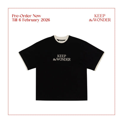 PRE-ORDER - ALWAYS WONDER - KEEP THE WONDER LAYERED TEE