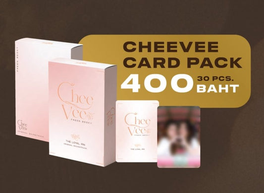 PRE- ORDER OFFICIAL MERCHANDISE CHEEVE CARD PACK