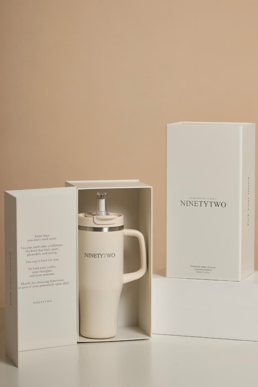 STOCK - PREVENTA - NINETYTWO Tumbler🖤🤍