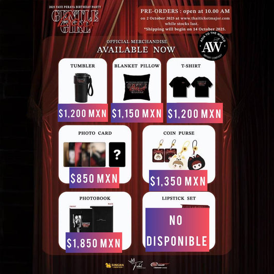 Pre-Venta Faye Birthday Gentle Bad Girl