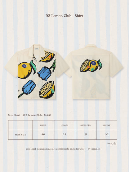 PRE-ORDER -  SHIRT 92 LEMON CLUB