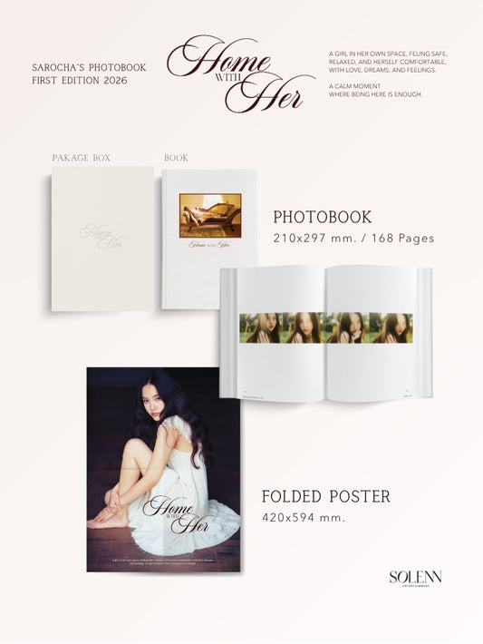 PRE-ORDER - Home with Her Sarocha’s Photobook