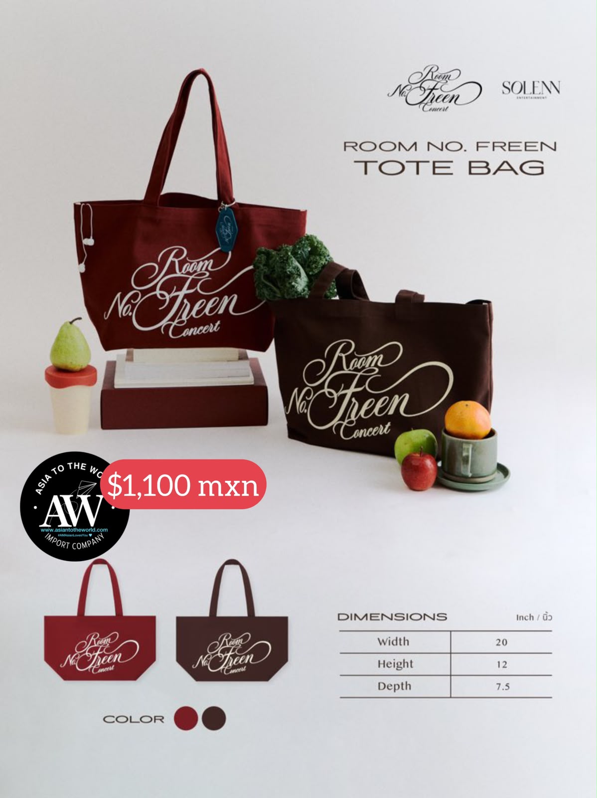 Pre-Venta Room Nº FREEN : TOTE BAG