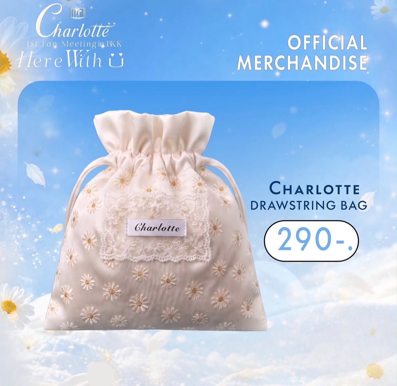 PRE-VENTA CHARLOTTE: Drawstring bag