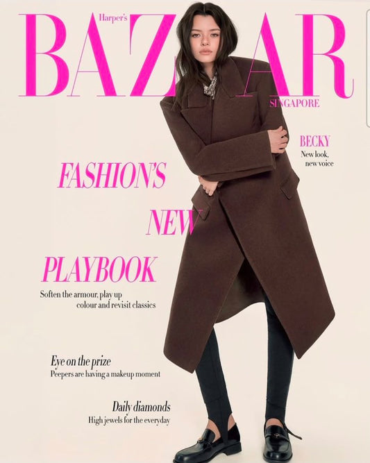 PRE- ORDER: BECKY AMSTRONG  X HARPER'S BAZAAR SINGAPUR