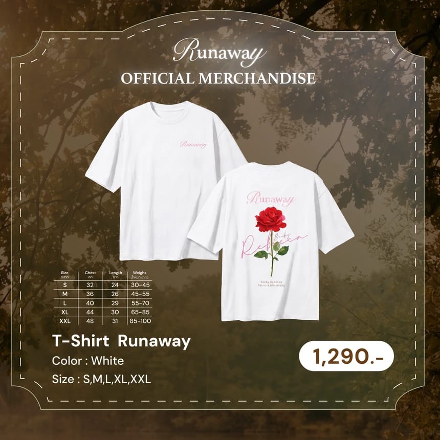PRE-ORDER: Runaway Becky T-SHIRT'S