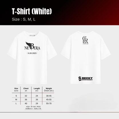 PRE-VENTA CAMISETAS CONCIERTO BECKY: NEW B ERA