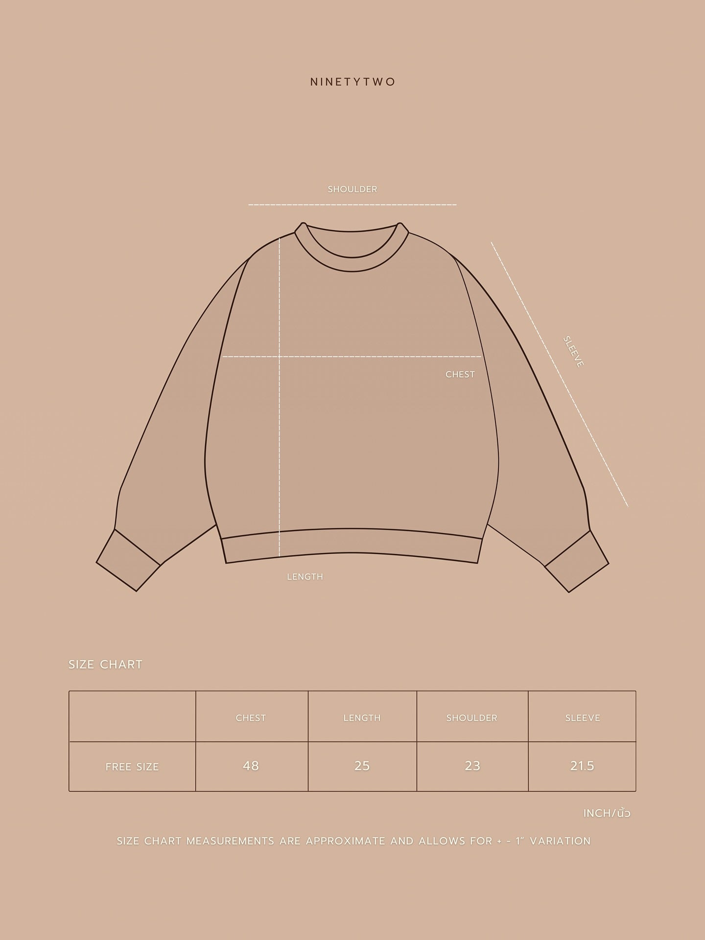 PRE-VENTA - SWEATER YOU ARE YOUR HOME