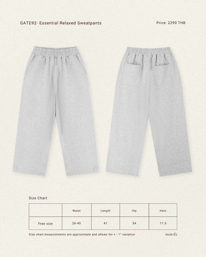 PRE-ORDER - NINETYTWO : Gate 92 Sweatpants